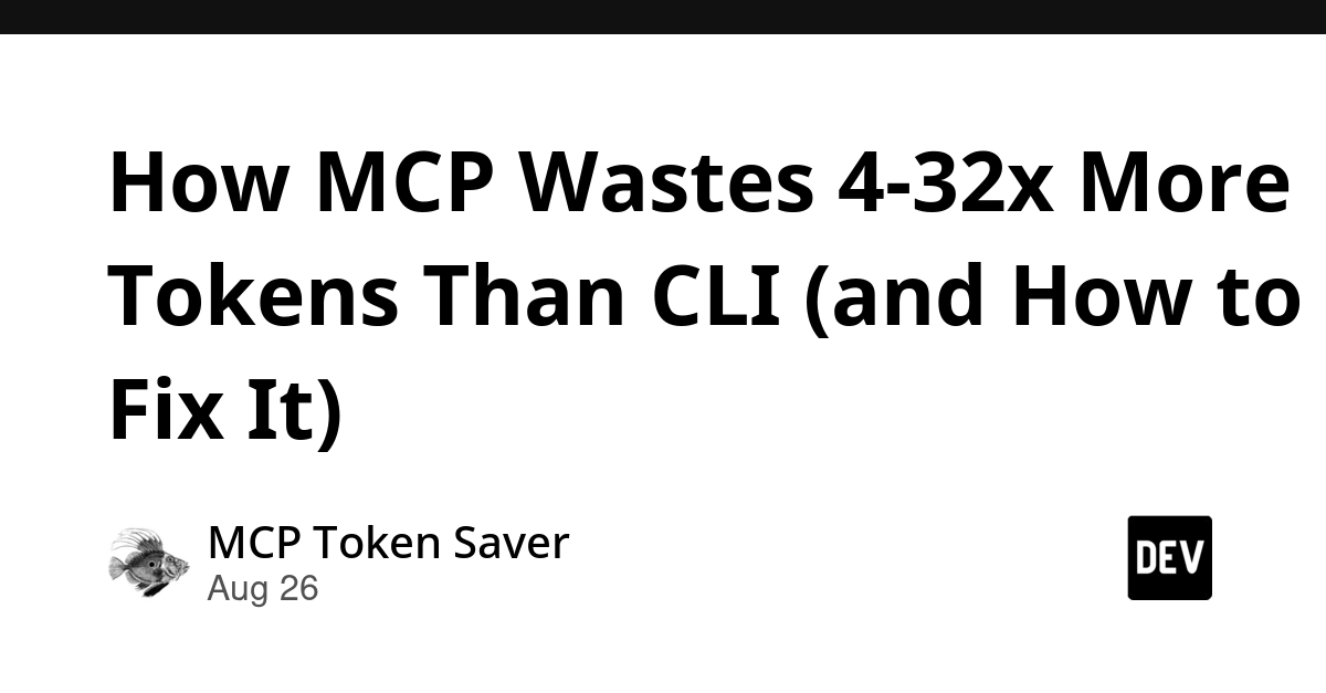 MCP tool schemas are eating your context window — here’s how to cut 4–32x token cost