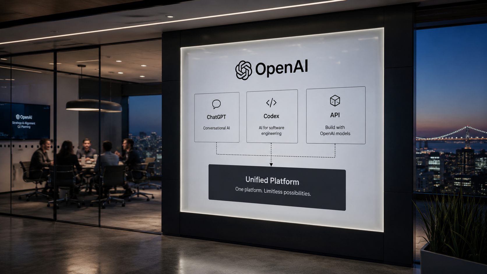 OpenAI folds ChatGPT, Codex, and the API into one agentic platform under Brockman