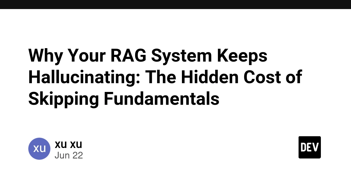 RAG reliability is a context engineering problem, not a prompt problem