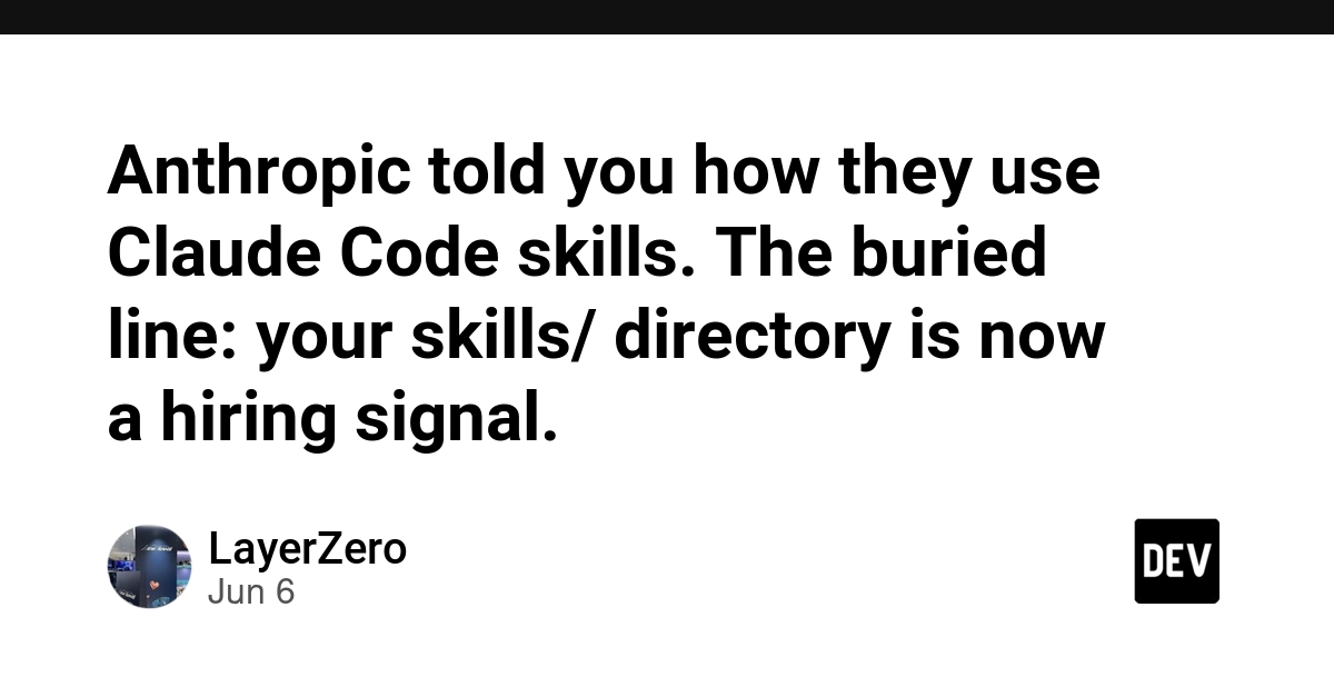 Claude Code skills are moving from prompts to repo code — and your skills/ directory is now a signal